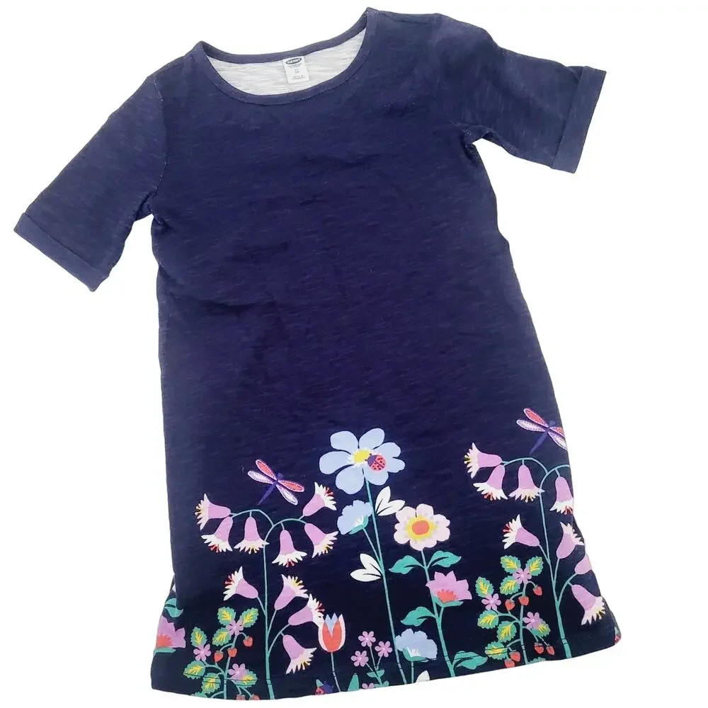 New 5T Old Navy dress floral ladybug